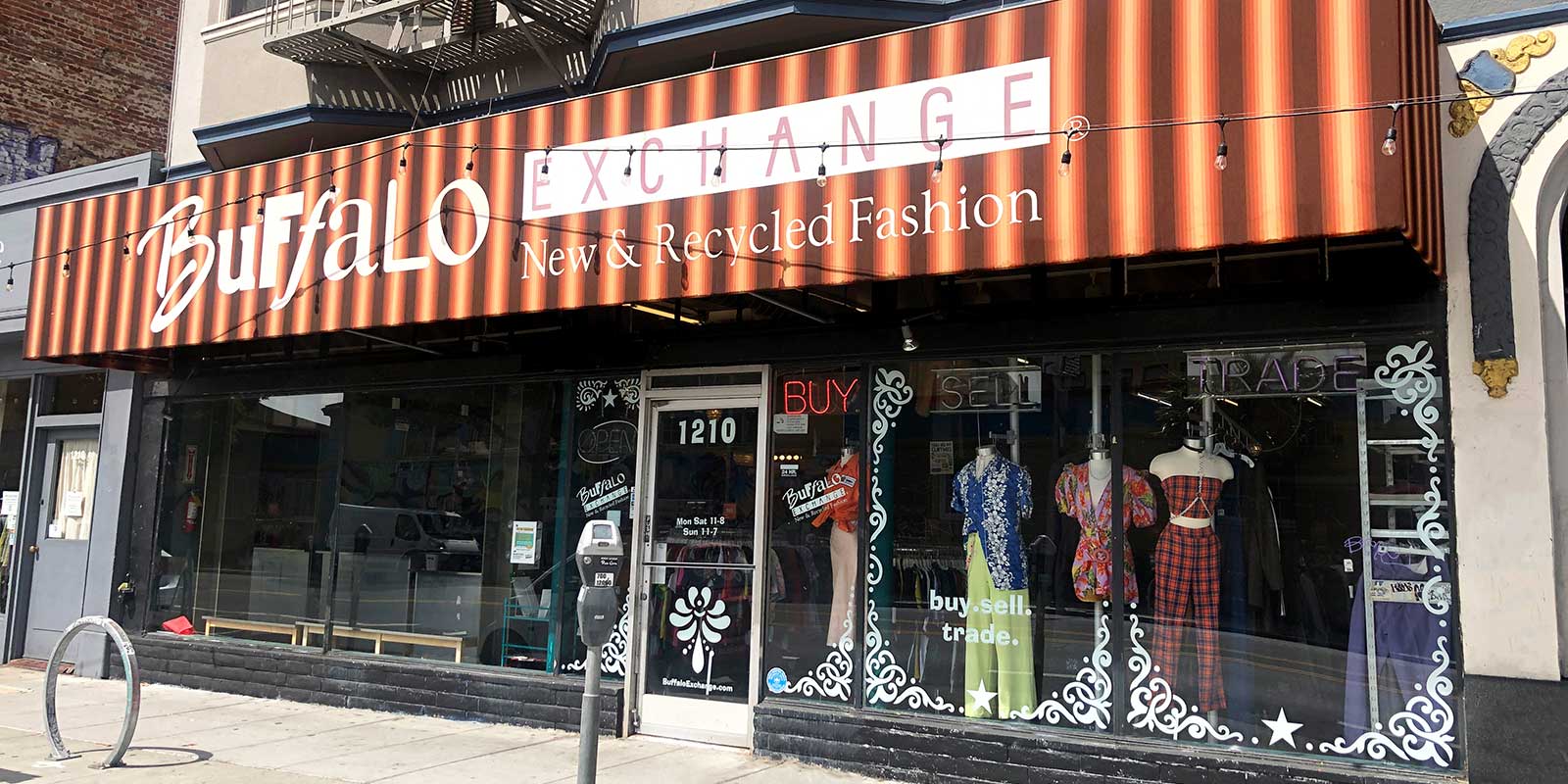 Exterior of Buffalo Exchange San Francisco, Mission